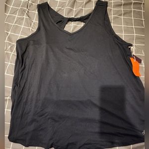 NWT Freely Black Workout Tank Top Plus Size 2X